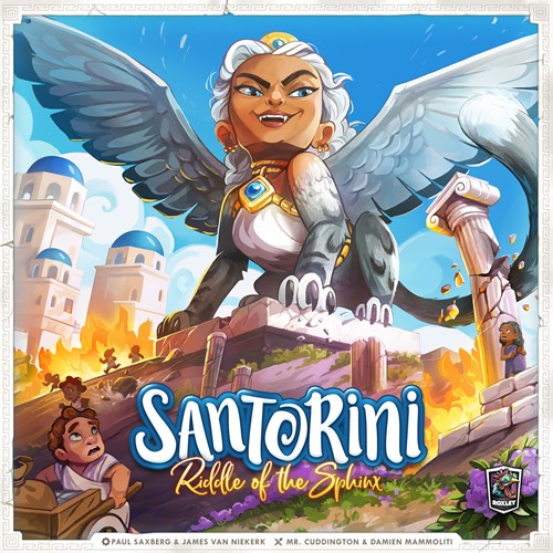 2!ROX311 Santorini Board Game: Riddle Of The Sphinx Expansion published by Roxley Games