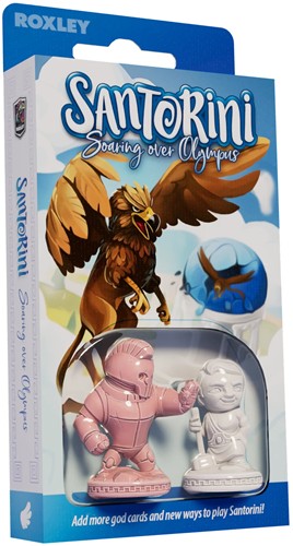 2!ROX314 Santorini Board Game: 2nd Edition: Soaring Over Mount Olympus God Expansion Card Pack published by Roxley Games