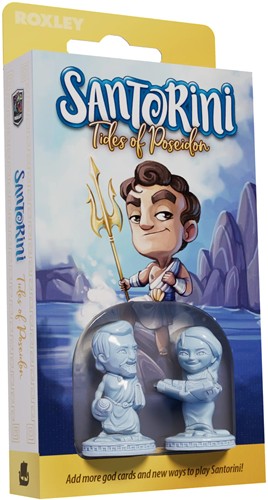 2!ROX315 Santorini Board Game: 2nd Edition: Tides Of Poseidon God Expansion Card Pack published by Roxley Games