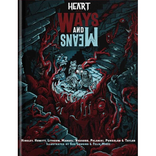 3!RRD020300 Heart The City Beneath RPG: Ways And Means Sourcebook published by Rowan, Rook and Decard Ltd
