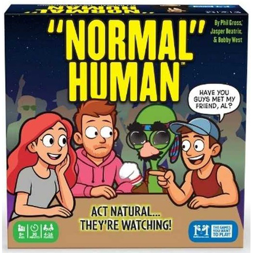 3!RRG905 Normal Human Card Game published by R&R Games
