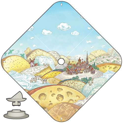 2!RTIGMER2IFRLS Fromage Board Game: Lazy Susan Upgrade published by Road To Infamy Games