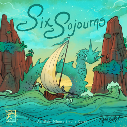 RVM038 Six Sojourns Board Game published by Red Raven Games