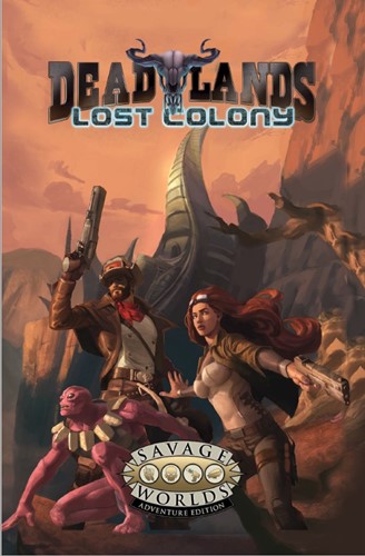 2!S2P10803 Deadlands RPG: Lost Colony GM Screen And Widowmaker Adventure published by Studio 2 Publishing