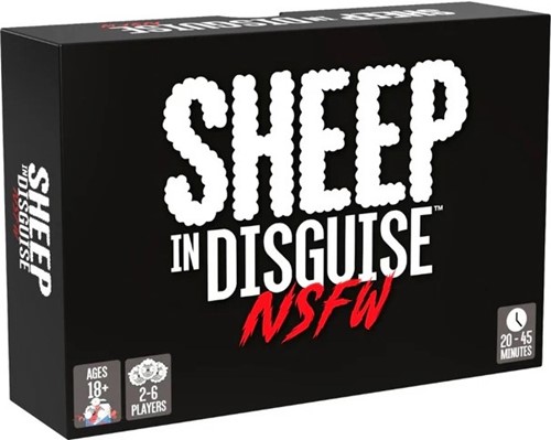 2!SB4660 Sheep In Disguise Card Game: NSFW Edition published by Skybound