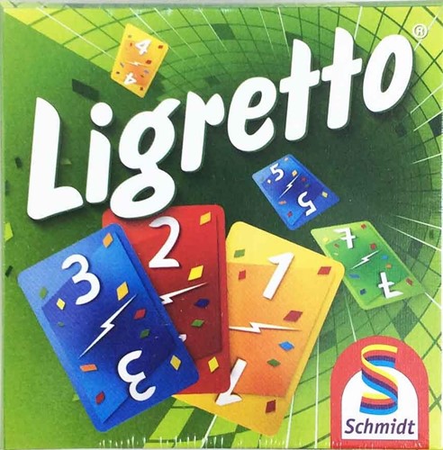 Ligretto Card Game in a Box - Green