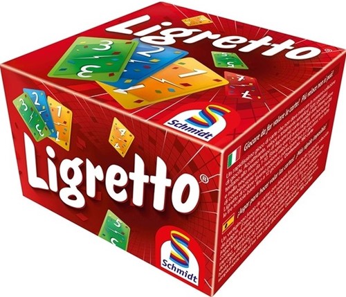 Ligretto Card Game in a Box - Red