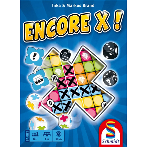 1!SCH88564 Encore X Dice Game published by Schmidt-Spiele