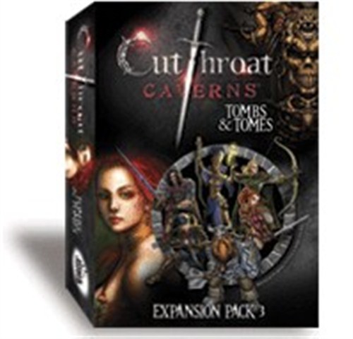 SD0043 Cutthroat Caverns Card Game Exp 3: Tombs and Tomes published by Smirk and Dagger Games