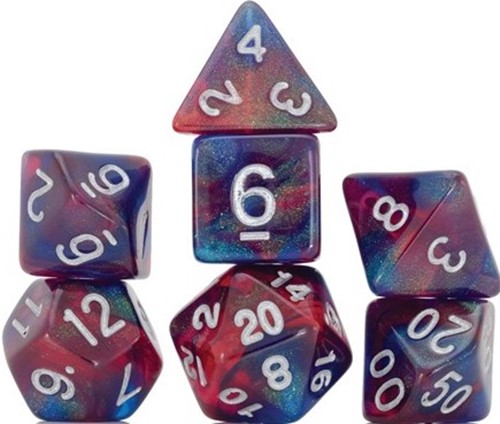 Summer Berries Polyhedral Dice Set