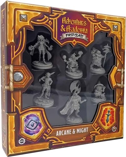 SFAA1C001 Dungeons And Dragons RPG: Adventures And Academia First Class Arcane And Might published by Steamforged Games