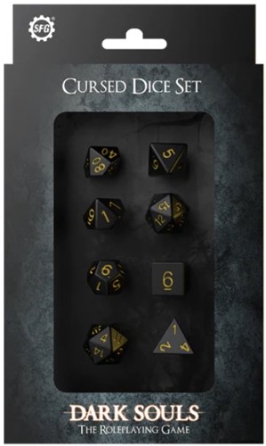 2!SFDSRPG030 Dark Souls RPG: Cursed Dice Set published by Steamforged Games