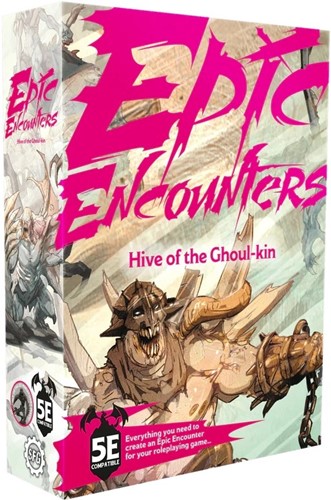 2!SFGEE013 Dungeons And Dragons RPG: Epic Encounters: Hive Of The Ghoul-Kin published by Steamforged Games