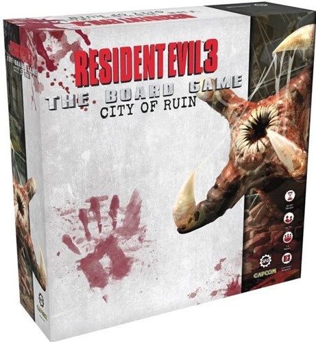 SFRE3002 Resident Evil 3 Board Game: The City Of Ruin Expansion published by Steamforged Games