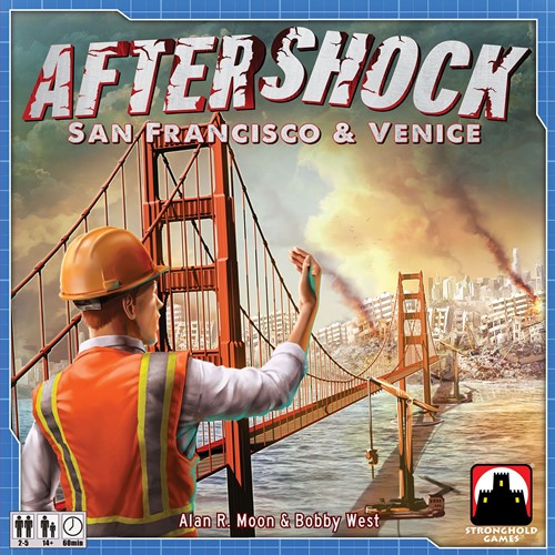 SHG2015 Aftershock Board Game: San Francisco And Venice published by Stronghold Games