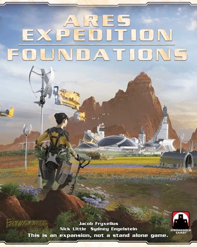 SHGAEFND1 Terraforming Mars Card Game: Ares Expedition Foundations Expansion published by Stronghold Games