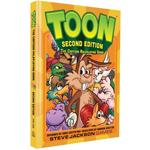 2!SJ1206 Toon RPG 2nd Edition Hardcover published by Steve Jackson Games
