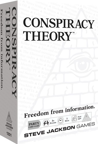 SJ1251 Conspiracy Theory Card Game published by Steve Jackson Games