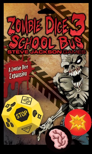 SJ131334 Zombie 3 Dice Game: School Bus published by Steve Jackson Games