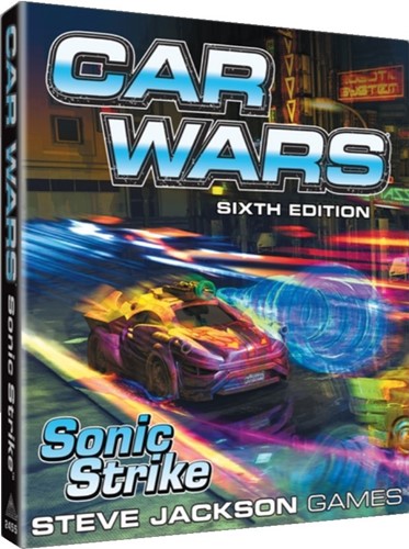 2!SJ2455 Car Wars Board Game: Sixth Edition: Sonic Strike Expansion published by Steve Jackson Games