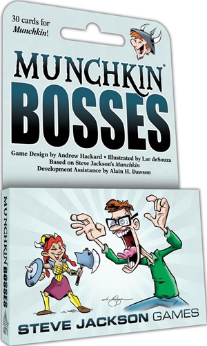 2!SJ4271 Munchkin Card Game: Bosses Expansion Pack published by Steve Jackson Games