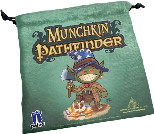 SJ5220 Munchkin Pathfinder Dice Bag published by Steve Jackson Games