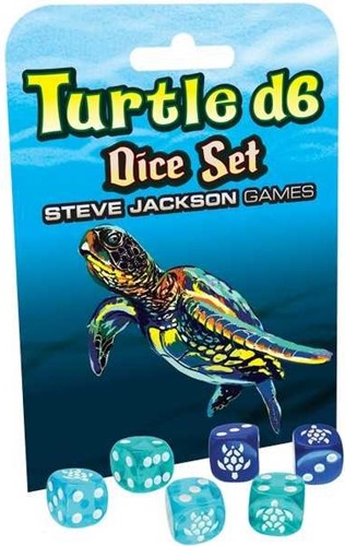 SJ5997 Turtle D6 Dice Set published by Steve Jackson Games