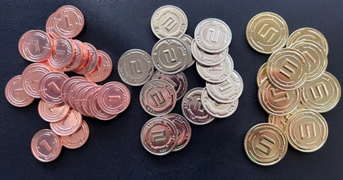 50 Sci-Fi Metal Coins