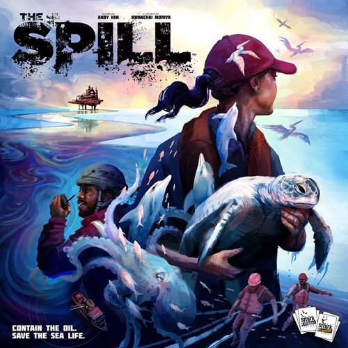 SND1008 The Spill Board Game published by Smirk and Dagger Games