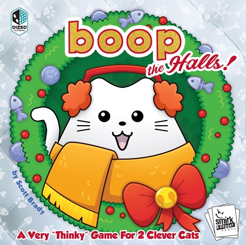 2!SND1022 Boop The Halls Board Game published by Smirk and Dagger Games