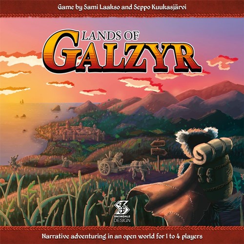 SNOSWG221301 Lands Of Galzyr Board Game published by Snowdale Design