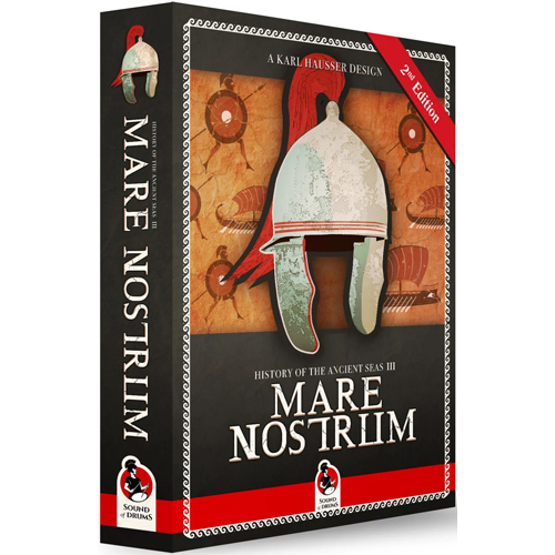 2!SOD202419 History Of The Ancient Seas Board Game: Mare Nostrum 2nd Edition published by Sound Of Drums