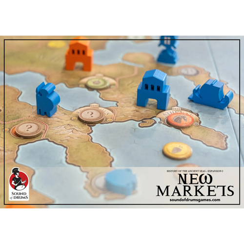 2!SOD202420 History Of The Ancient Seas Board Game: New Markets Expansion published by Sound Of Drums