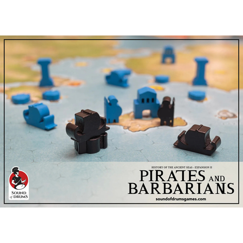 2!SOD202421 History Of The Ancient Seas Board Game: Pirates And Barbarians Expansion published by Sound Of Drums