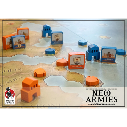 2!SOD202422 History Of The Ancient Seas Board Game: New Armies Expansion published by Sound Of Drums