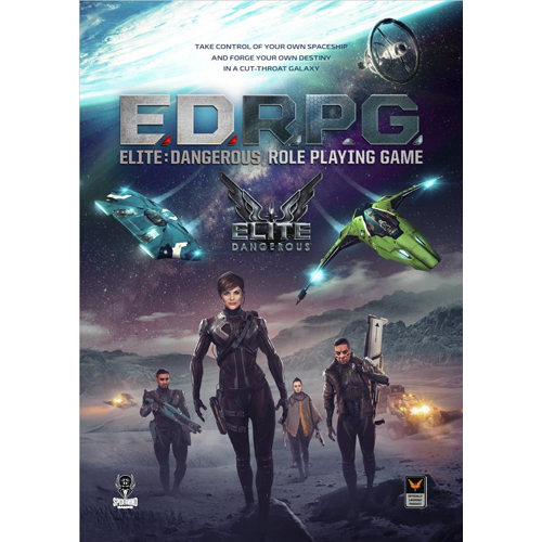 2!SPIEDRPGCR Elite Dangerous RPG: Core Rulebook published by Spidermind Games