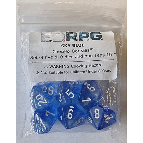 2!SPIEDRPGDSB Elite Dangerous RPG: Dice Sky Blue published by Spidermind Games