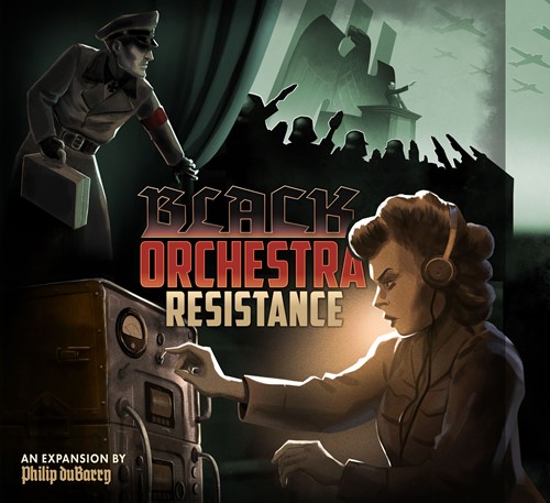 2!STG2110EN Black Orchestra Board Game: Resistance Expansion published by Starling Games