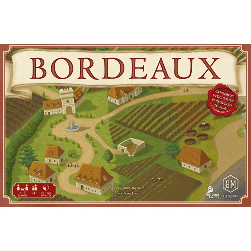 2!STM118 Viticulture Board Game: Bordeaux Expansion published by Stonemaier Games