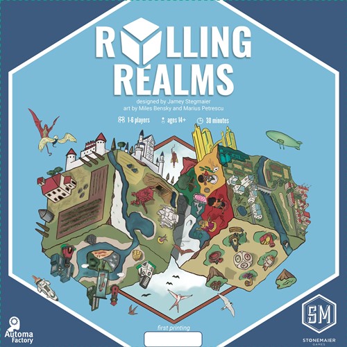 STM450 Rolling Realms Dice Game published by Stonemaier Games