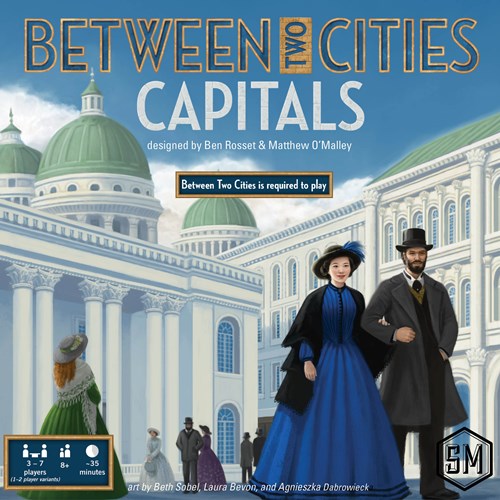STM505 Between Two Cities Board Game: Capitals Expansion published by Stonemaier Games