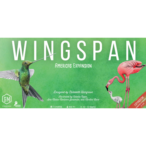 2!STM939 Wingspan Board Game: Americas Expansion published by Stonemaier Games