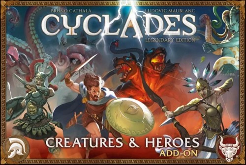 2!STUCYCCH Cyclades Board Game: Legendary Edition Creatures And Heroes Add-On published by Studio H