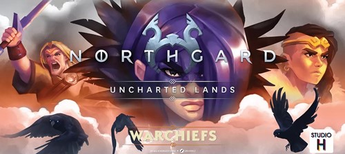 STUNORTHWAR Northgard Board Game: Uncharted Lands: Warchiefs Expansion published by Studio H
