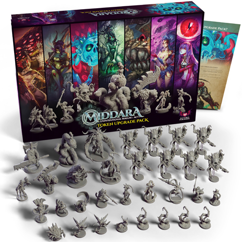 2!SUCMID002 Middara Board Game: Act 1 Token Upgrade Pack published by Succubus Publishing