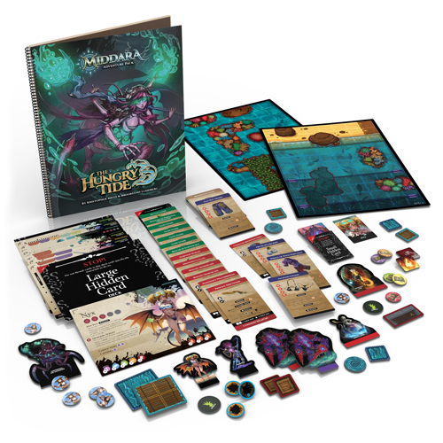 2!SUCMID008 Middara Board Game: The Hungry Tide Adventure Pack published by Succubus Publishing
