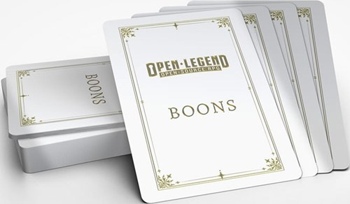 SVS00006 Open Legend RPG: Boon Deck published by Seventh Sphere Entertainment