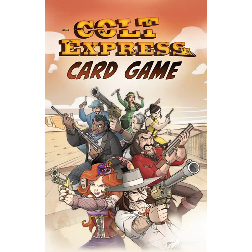 2!TABTYC4085EN Colt Express Card Game published by Tycoon Games