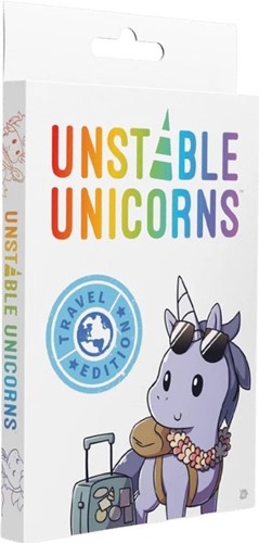 TEE4995UUBSG1 Unstable Unicorns Card Game: Travel Edition published by TeeTurtle