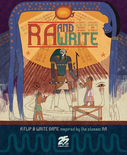 TFC44000 RA And Write Board Game published by 25th Century Games